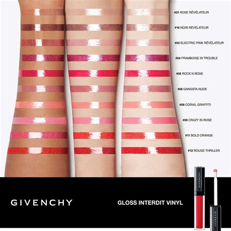 givenchy blue lip balm|givenchy interdit vinyl lipstick.